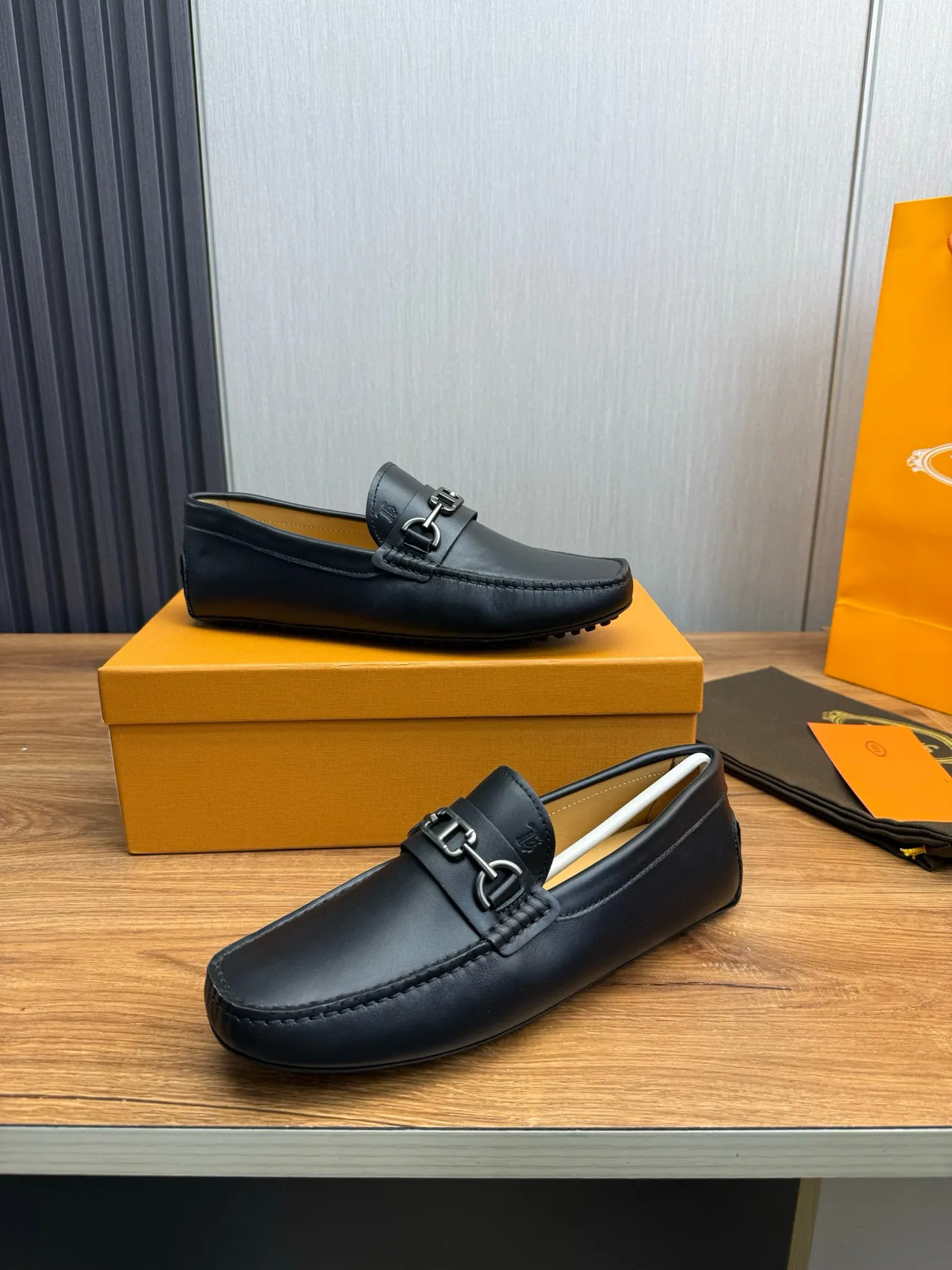 Gucci Horsebit 1955 Cuir Noir Horsebit Mocassin 4