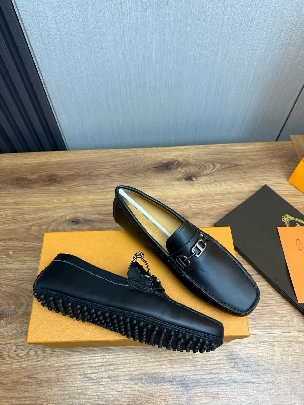 Gucci Horsebit 1955 Cuir Noir Horsebit Mocassin 6