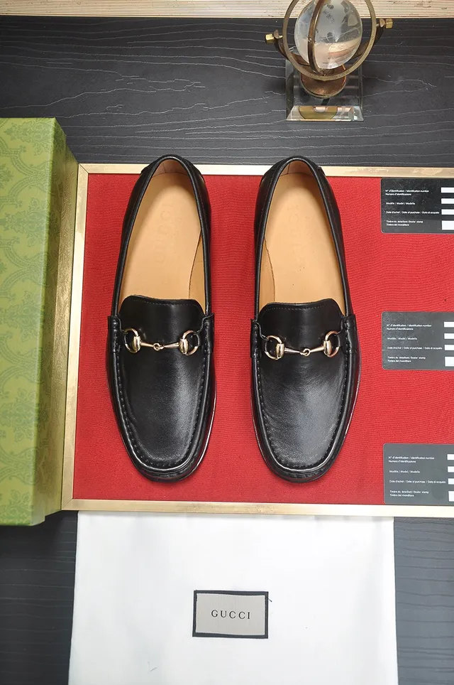 Gucci Horsebit 1955 Black Leather Horsebit Loafers 5