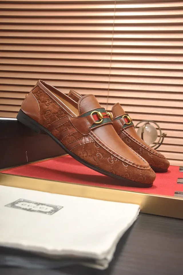 Gucci Horsebit 1955 Brown GG Monogram Loafers 3