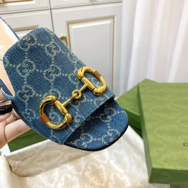 Gucci Horsebit 1955 jean GG Monogram Horsebit Buckle mocassins 6