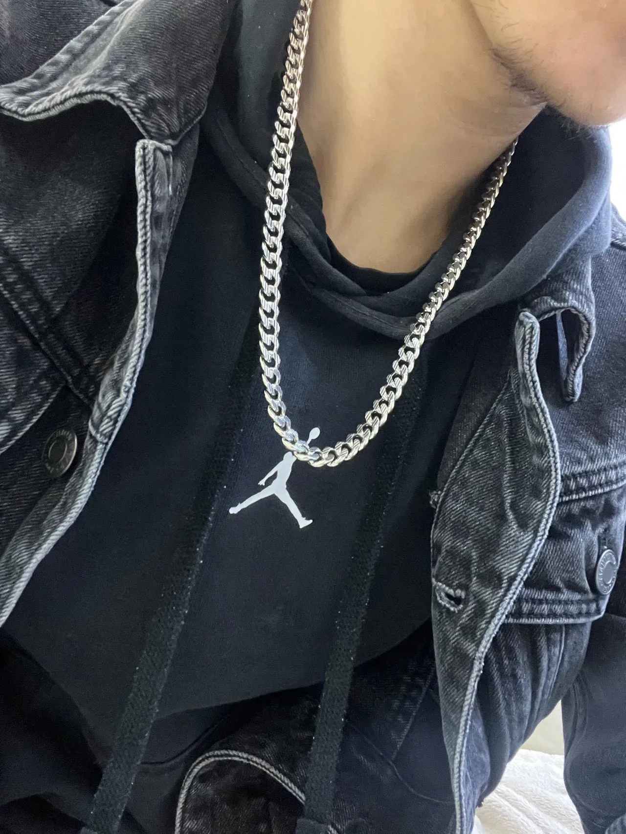 Gucci Interlocking G Curb-Link Silver Necklace 2