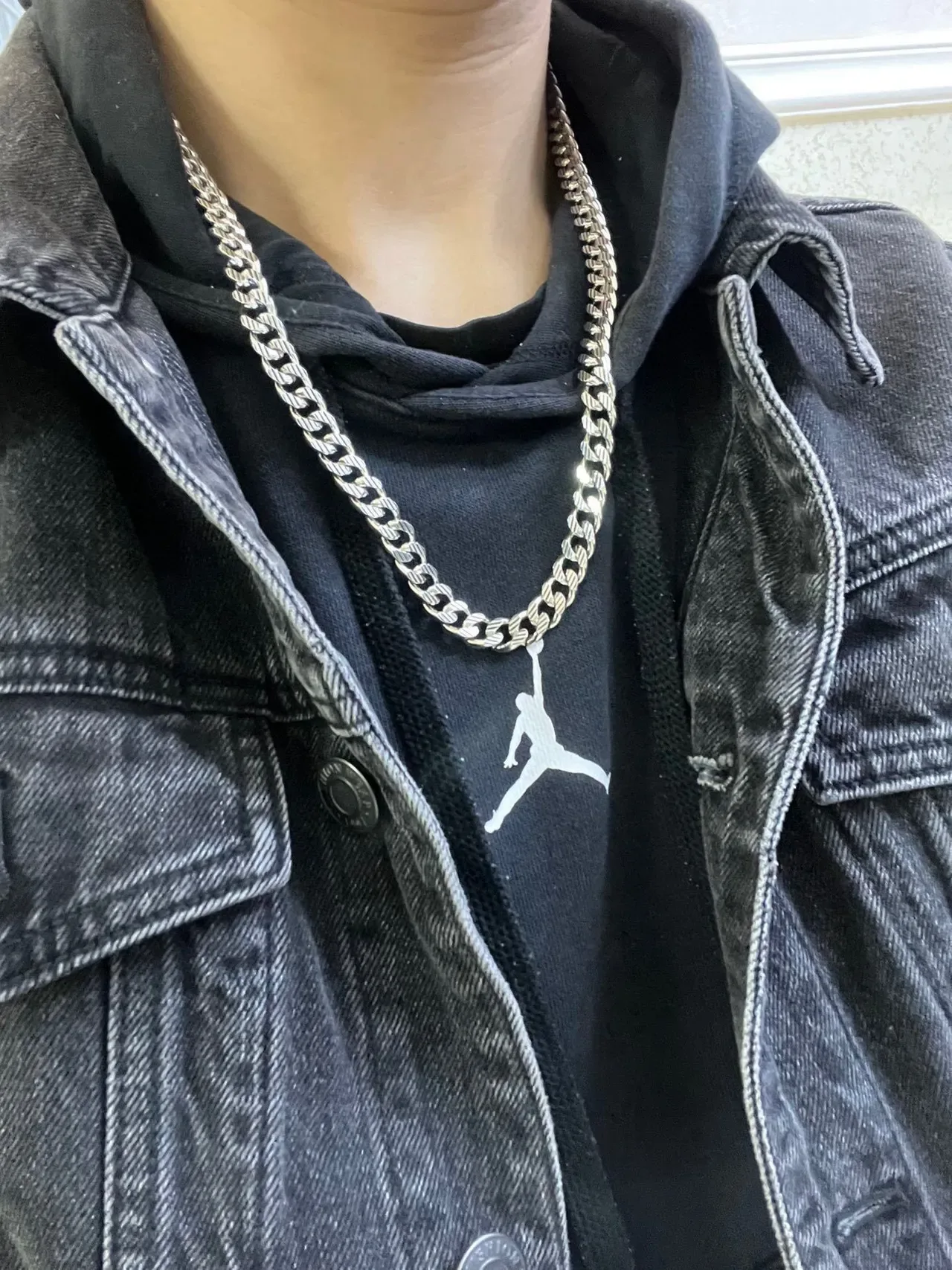 Gucci Interlocking G Curb-Link Silver Necklace 5