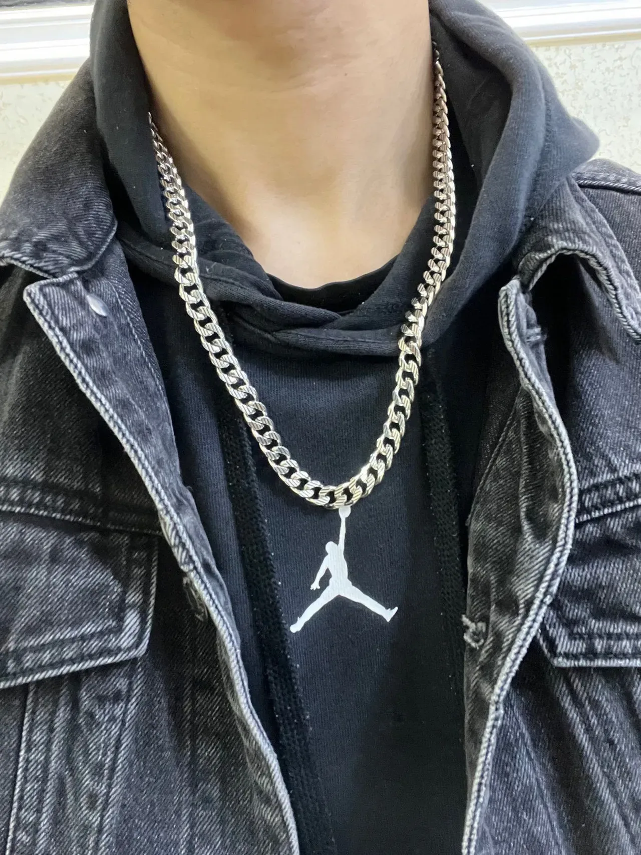 Gucci Interlocking G Curb-Link Silver Necklace 8