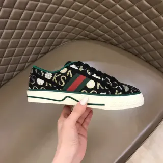 Gucci Monogram-Print Web Stripe Lifestyle Sneakers