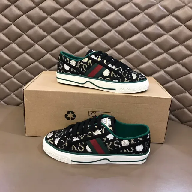 Gucci Monogram-Print Web Stripe Lifestyle Sneakers 7