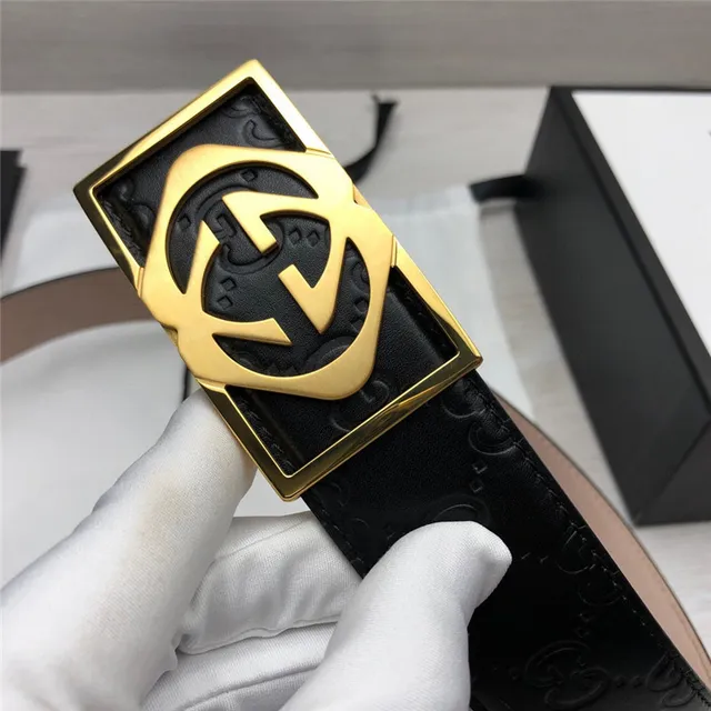 Gucci Ophidia Black GG-Embossed Leather Belt 6