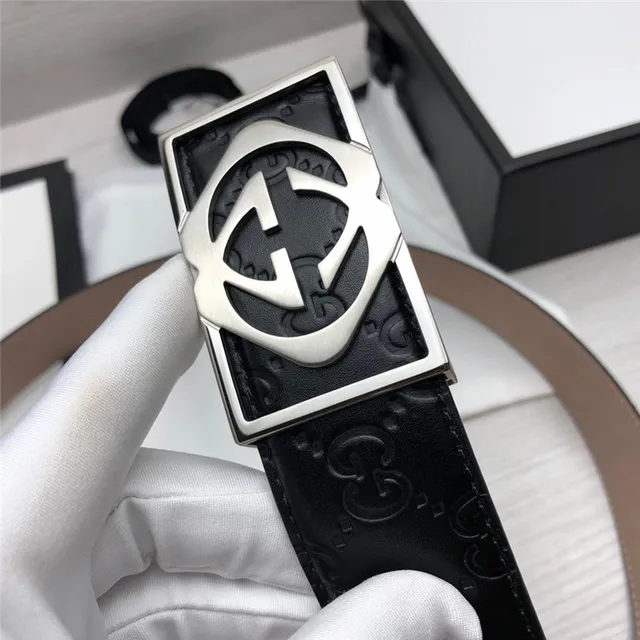 Gucci Ophidia Black GG-Embossed Leather Belt 17