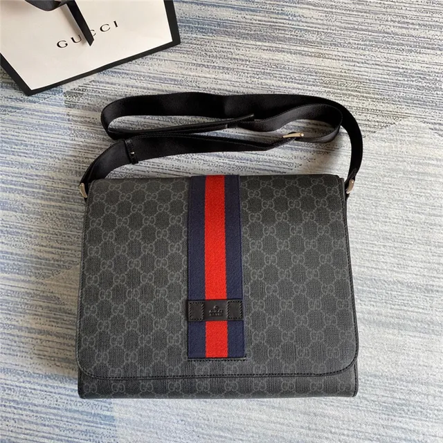 Gucci Ophidia GG Monogram Canvas Messenger Bag 8
