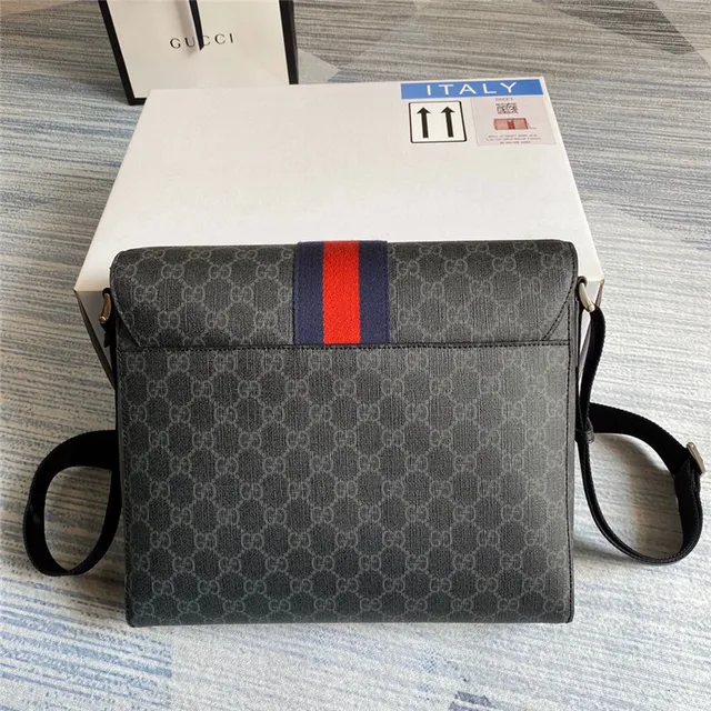 Gucci Ophidia GG Monogram Canvas Messenger Bag 9
