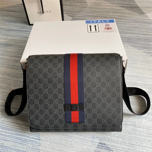 Gucci Ophidia GG Monogram Canvas Messenger Bag 10