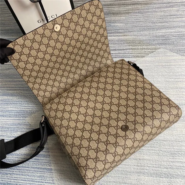 Gucci Ophidia GG Monogram Canvas Messenger Bag 12