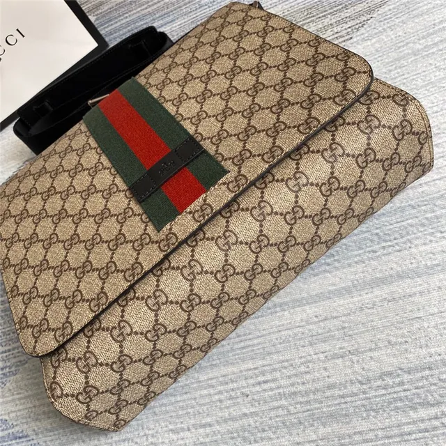 Gucci Ophidia GG Monogram Canvas Messenger Bag 16