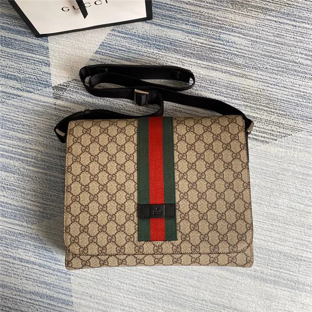 Gucci Ophidia GG Monogram Canvas Messenger Bag 17