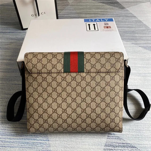 Gucci Ophidia GG Monogram Canvas Messenger Bag 18