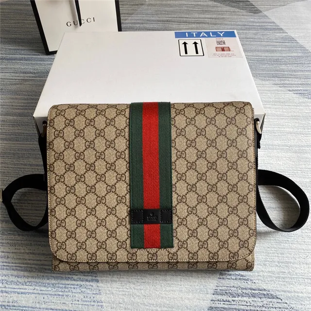 Gucci Ophidia GG Monogram Canvas Messenger Bag 19