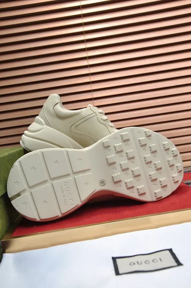 Gucci Rhyton Bear Motif Chunky Sneakers 2