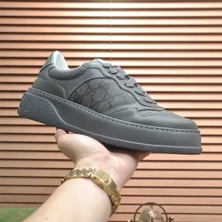 Gucci Rhyton Gray GG Monogram Lifestyle Sneakers