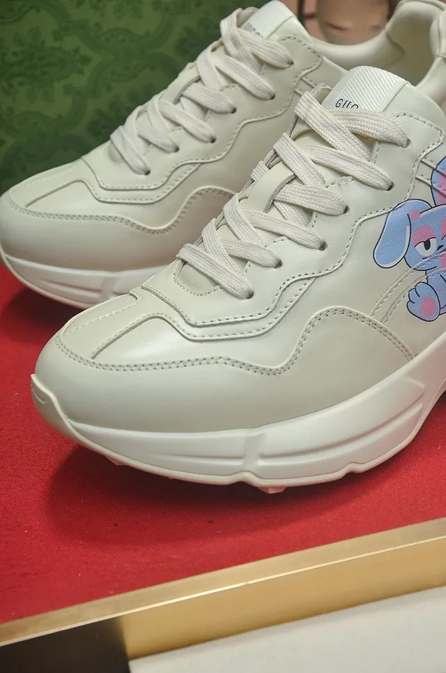 Gucci Screener Off-White Leather Chunky Sneakers 4