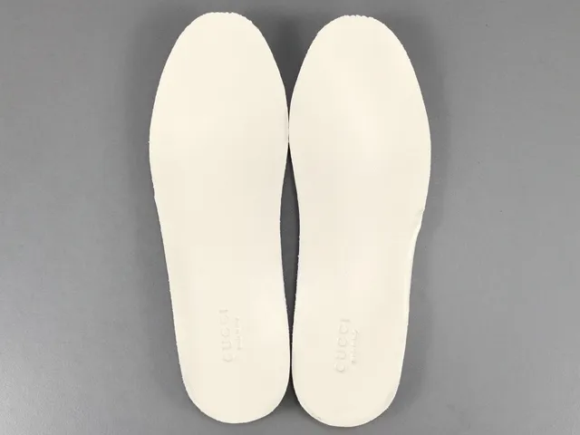 Gucci Screener White Red Chunky Sole Oversized Logo Print Lifestyle Sneakers 5