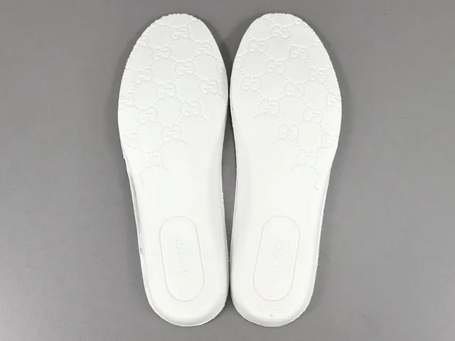 Gucci Screener White Red Chunky Sole Oversized Logo Print Lifestyle Sneakers 7