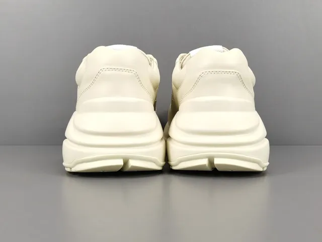 Gucci Screener White Red Chunky Sole Oversized Logo Print Lifestyle Sneakers 13
