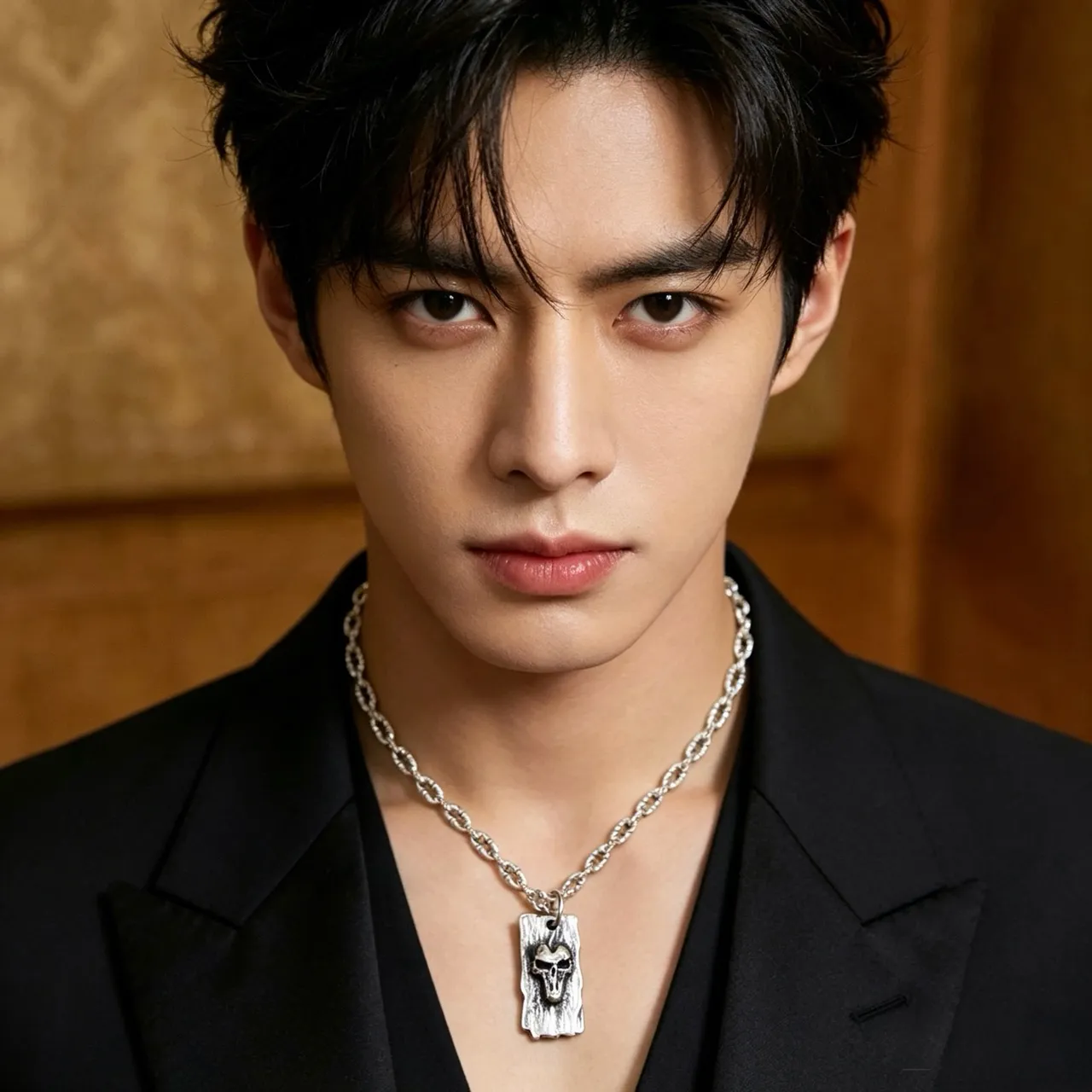 Gucci Skull Motif Silver-Tone Chain Necklaces 8