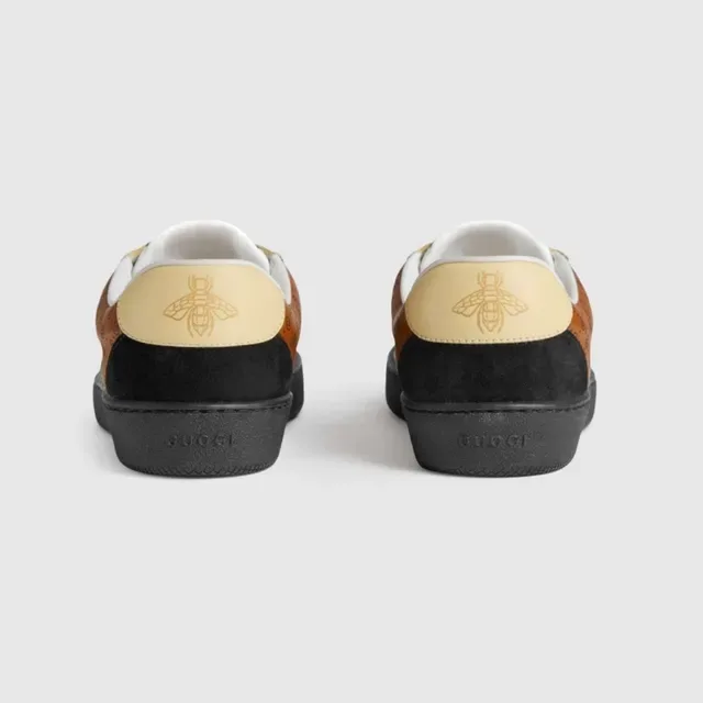 Gucci Tennis 1977 Brown Green-Red Web Lifestyle Sneakers 2
