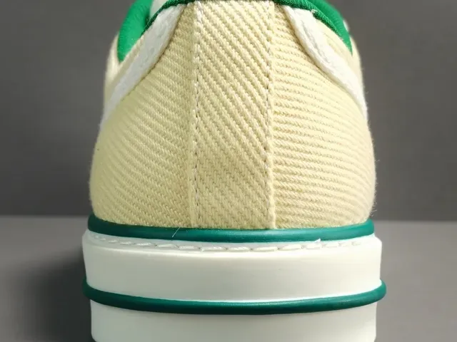 Gucci Tennis 1977 Cream Canvas Web Stripe Lifestyle Sneakers 10