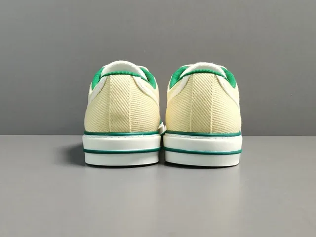 Gucci Tennis 1977 Cream Canvas Web Stripe Lifestyle Sneakers 15