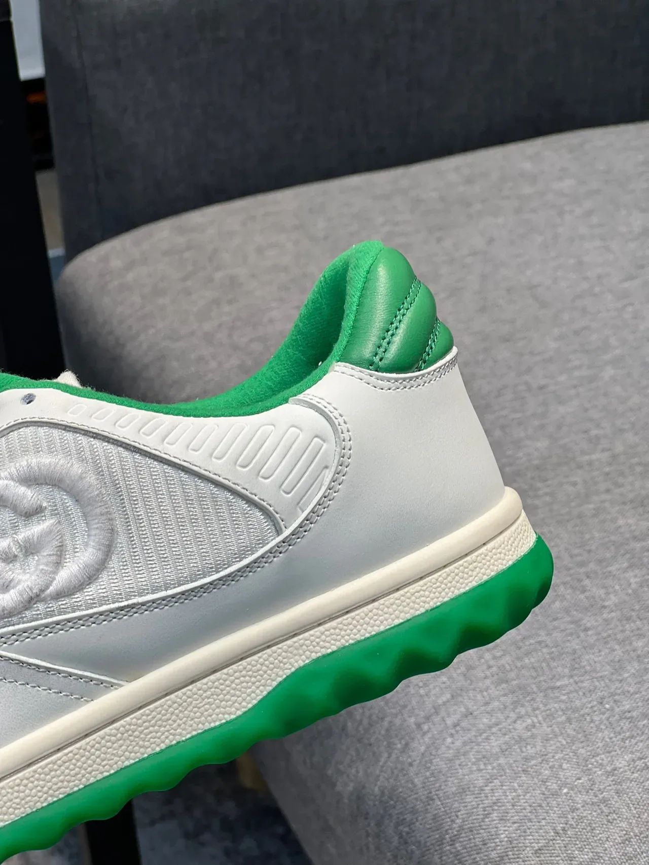 Gucci Tennis 1977 Green and White Lifestyle Sneakers 3