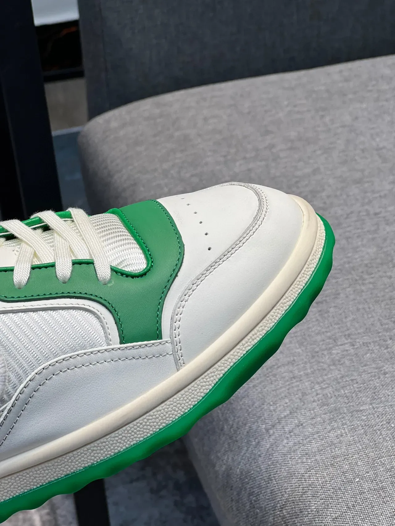 Gucci Tennis 1977 Green and White Lifestyle Sneakers 4