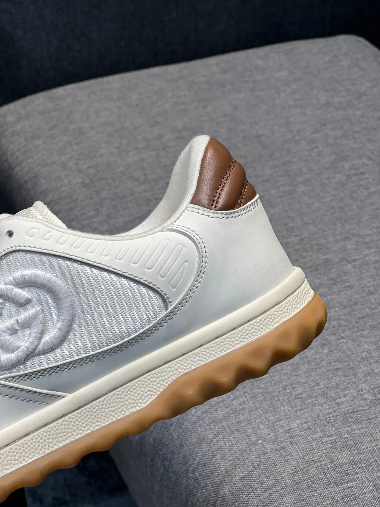 Gucci Tennis 1977 Off-White and Brown Lifestyle Sneakers 8