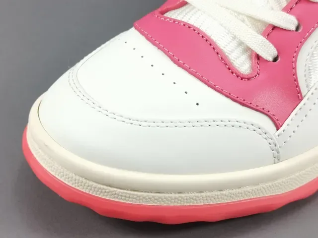 Gucci Tennis 1977 White and Pink Lifestyle Sneakers 9