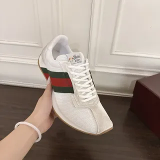 Gucci Tennis 1977 White Green Red Web Lifestyle Sneakers