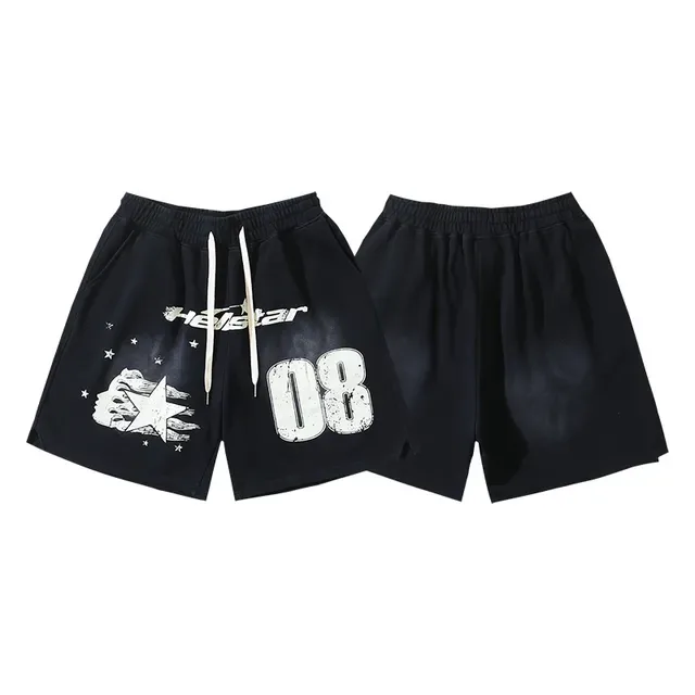 Hellstar Black White Graphic-Print Oversized Fit Tracksuit 2