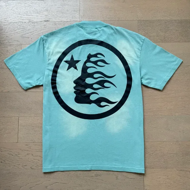 Hellstar Graphic Print Bleach-Dye Oversized T-Shirt 16