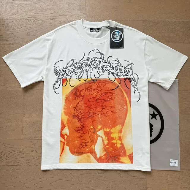Hellstar Graphic-Print Double-Sided Anatomical Illustration T-Shirt 2