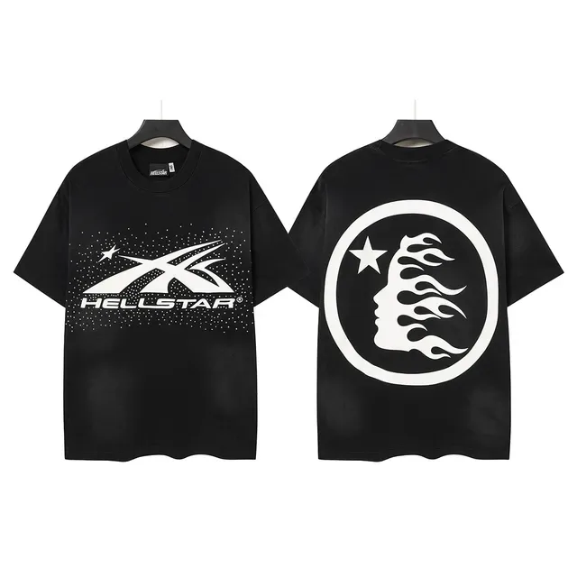 Hellstar Graphic Print Oversized T-Shirt 5