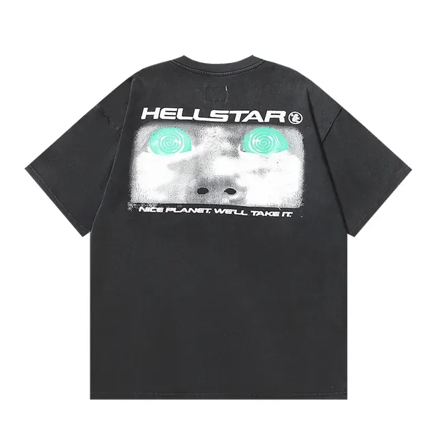 Hellstar Graphic Print Oversized T-Shirt 3