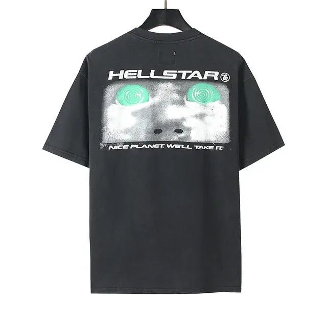 Hellstar Graphic Print Oversized T-Shirt 6