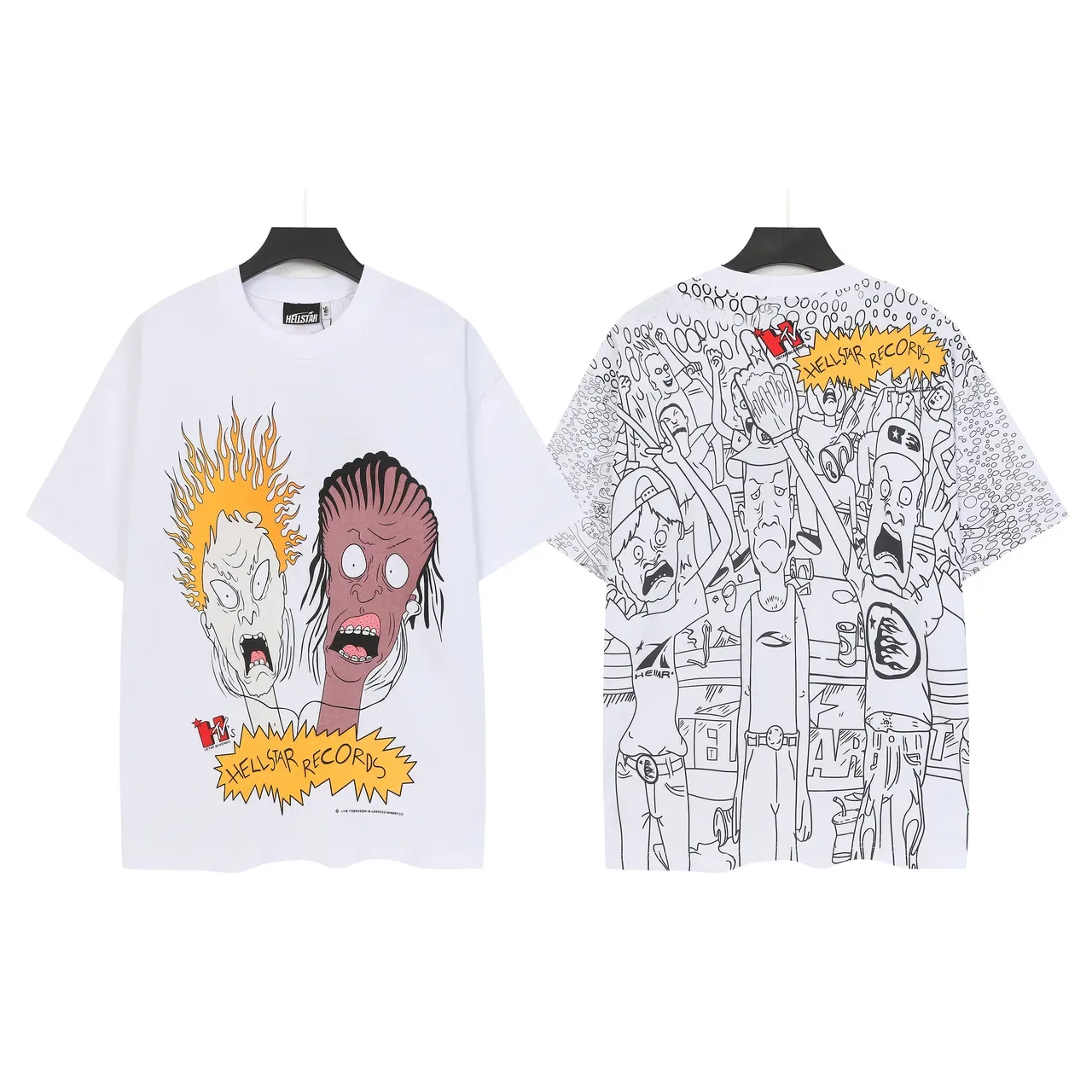 Hellstar Hellstar Records Graphic Oversized T-Shirt 1