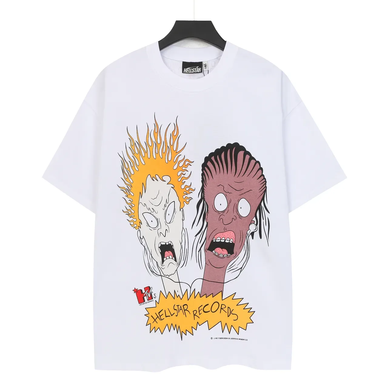 Hellstar Hellstar Records Graphic Oversized T-Shirt 2