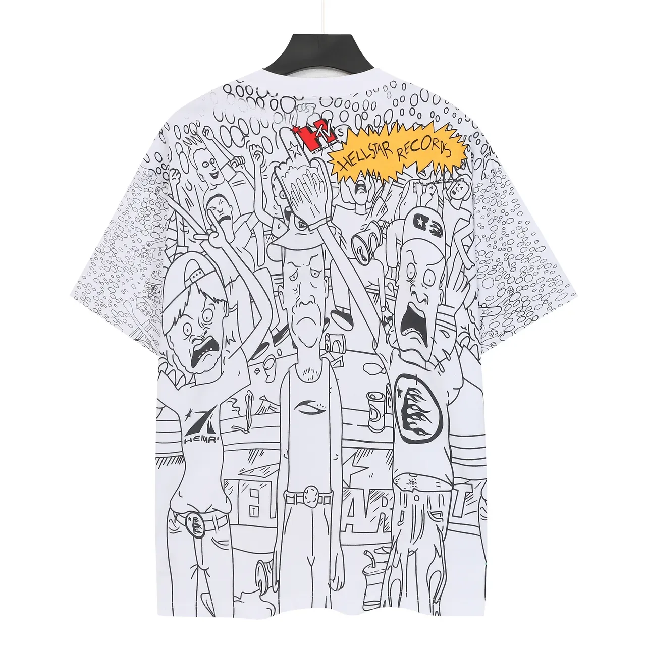 Hellstar Hellstar Records Graphic Oversized T-Shirt 3
