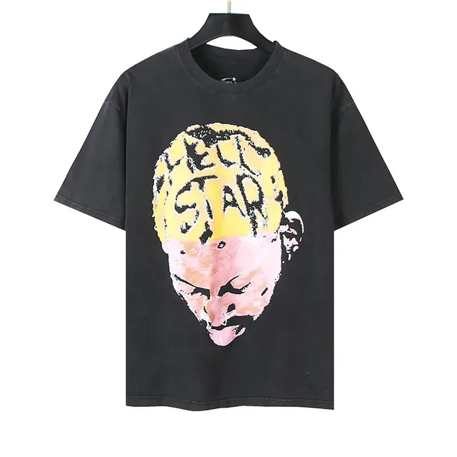 Hellstar Oversized Distressed Graphic Print Black T-Shirt 3