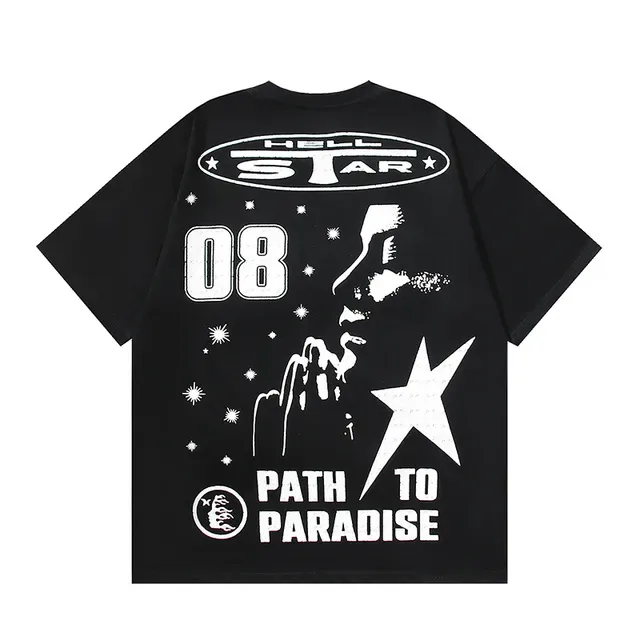 Hellstar Path to Paradise 08 Graphic Oversized T-Shirt 3