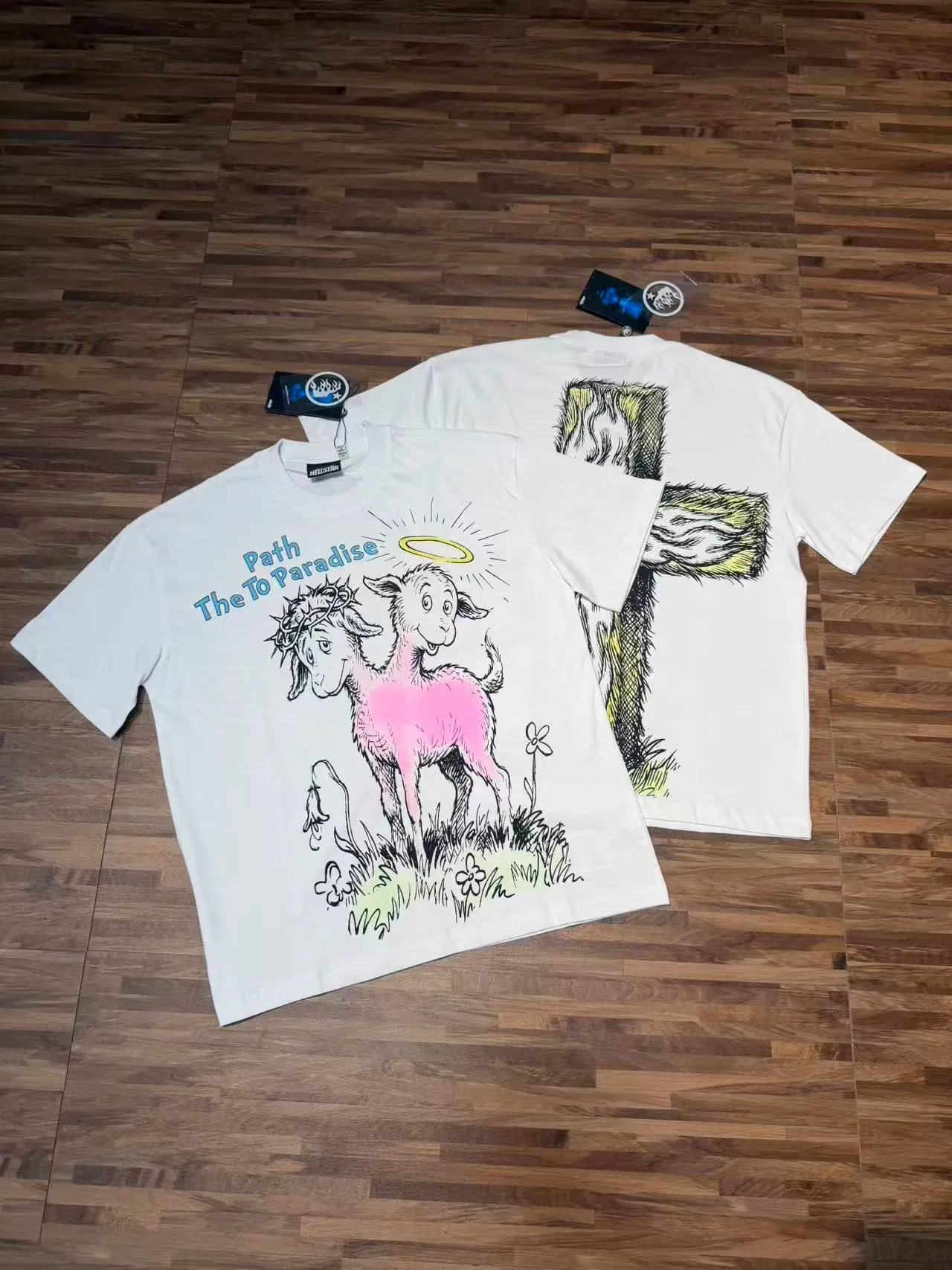 Hellstar Path To Paradise Graphic Print T-Shirt 7