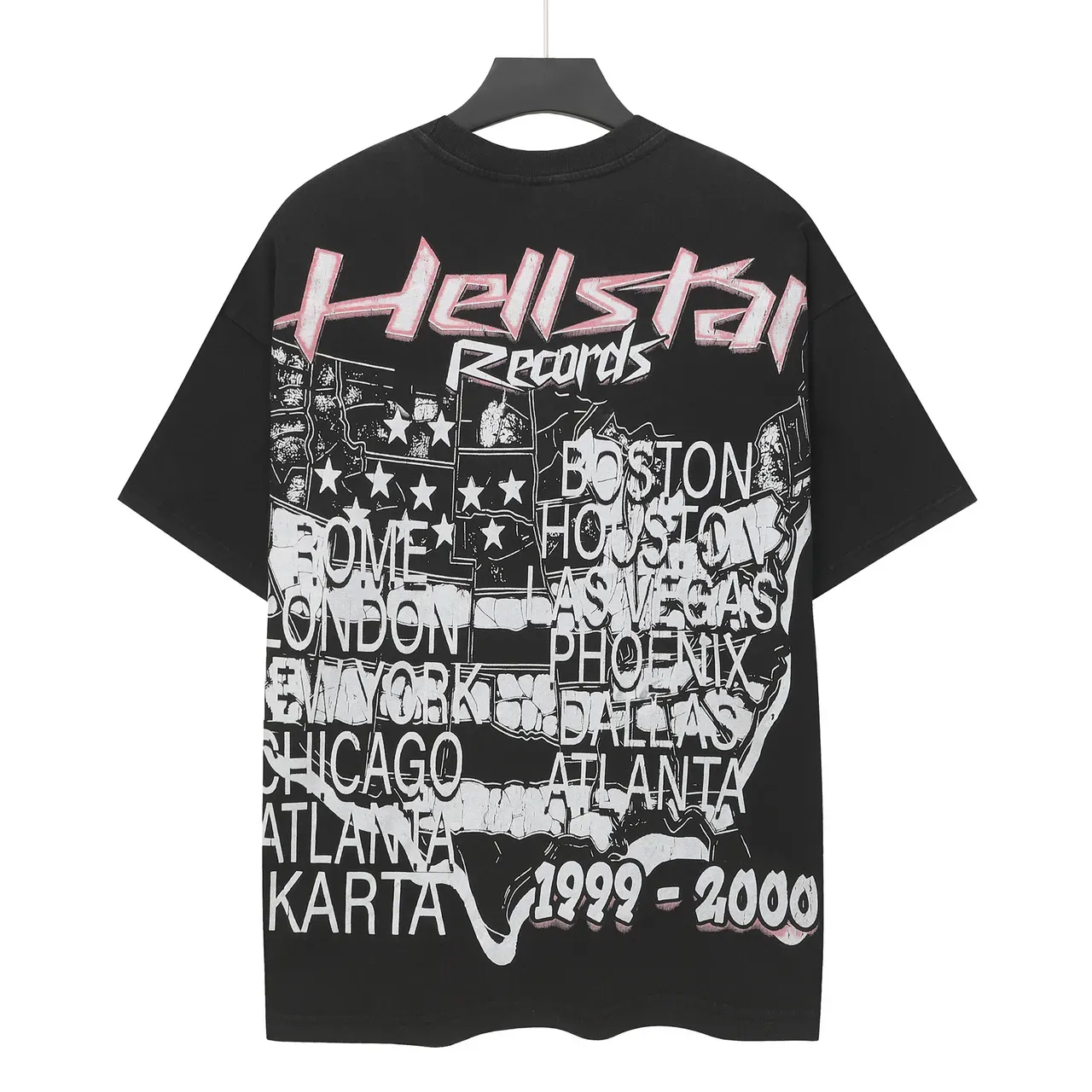 Hellstar Records Skull Graphic Oversized T-Shirt 2