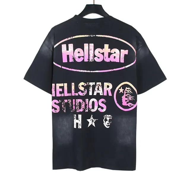 Hellstar Studios Graphic Oversized Black T-Shirt 6