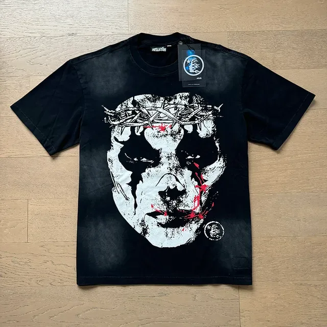 Hellstar Studios Graphic Oversized Black T-Shirt 8